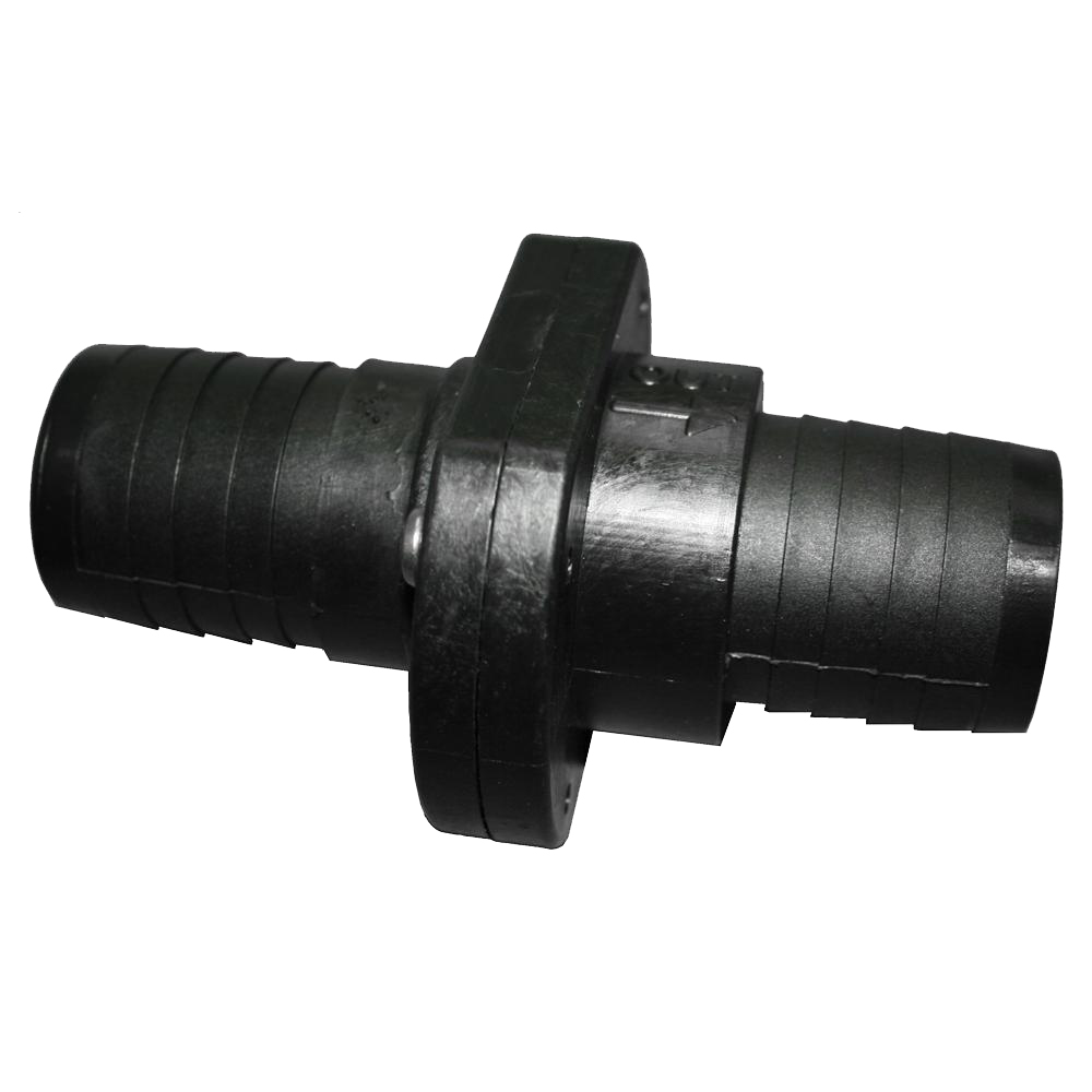 image for T-H Marine Double Barb Inline Scupper Check Valve – 1-1/2″ – Black