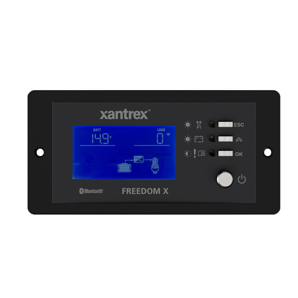 image for Xantrex Freedom X & XC Remote Panel w/Bluetooth & 25' Network Cable