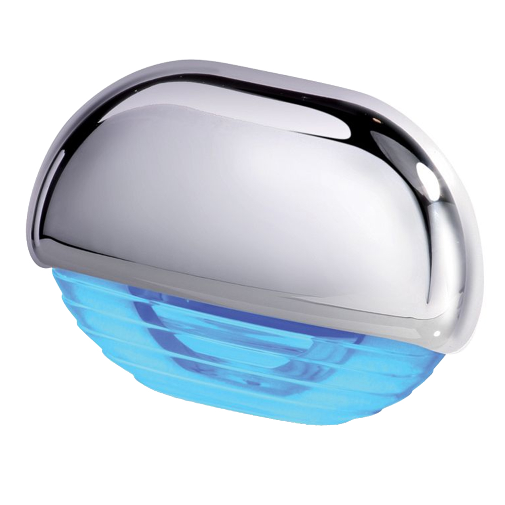 image for Hella Marine Easy Fit Step Lamp – Blue Chrome Cap