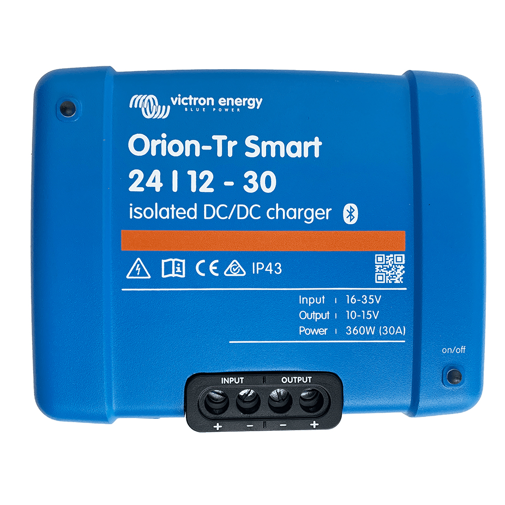 image for Victron Energy Orion-TR Smart 24/12-30 30A (360W) Isolated DC-DC Charger or Power Supply