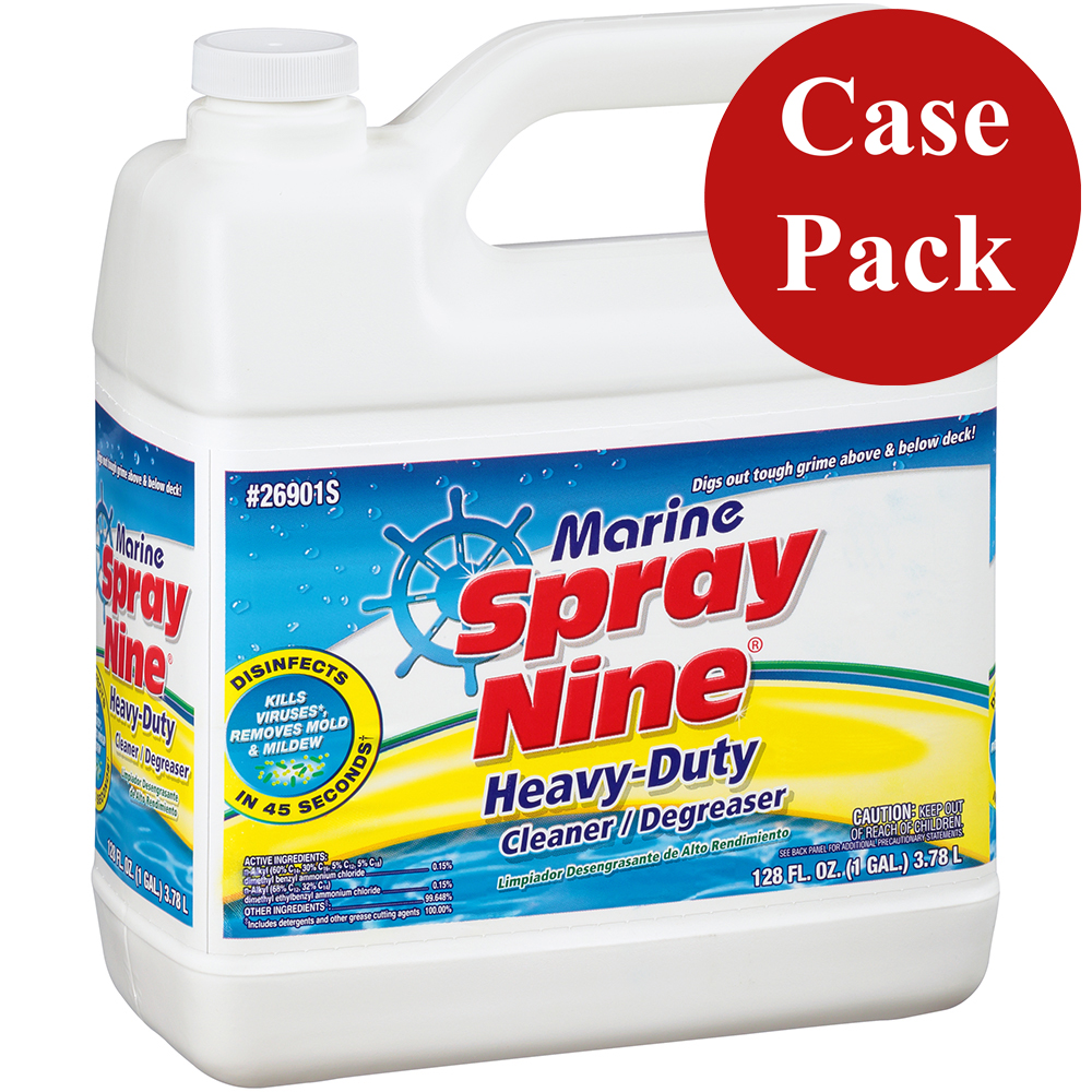 image for Spray Nine Marine Multi-Purpose Cleaner – 1 Gallon *4-Pack