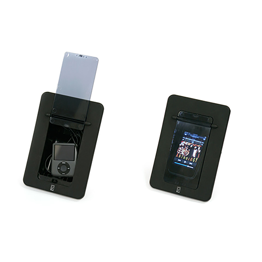 Poly-Planar Spa Side Smartphone Enclosure w/Door - Black - PM2