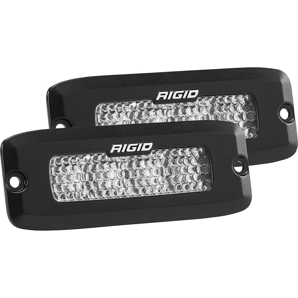 image for RIGID Industries SR-Q Series PRO Spot Diffused LED – Flush Mount – Pair – Black