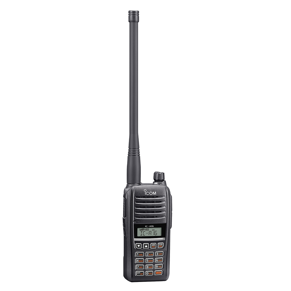 image for Icom A16 VHF COM Aviation Air Band Handheld Transceiver