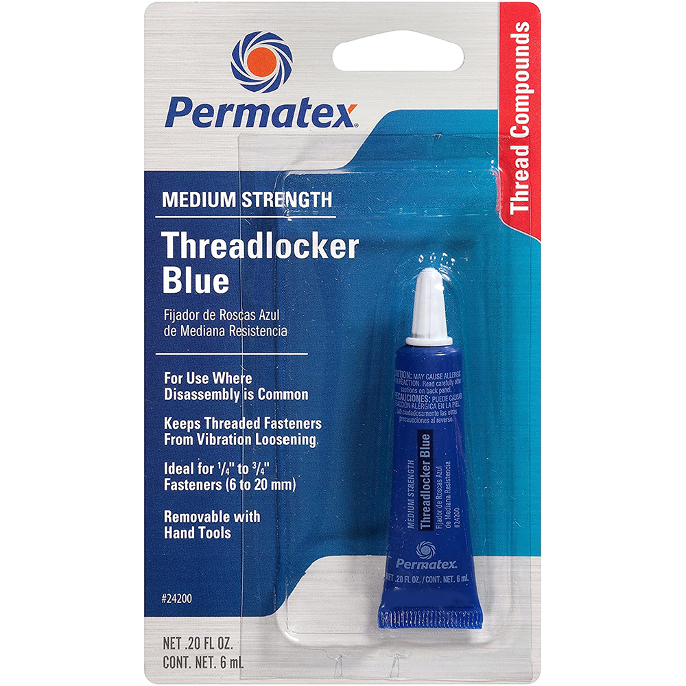 image for Permatex Medium Strength Threadlocker Blue Tube – 6ml