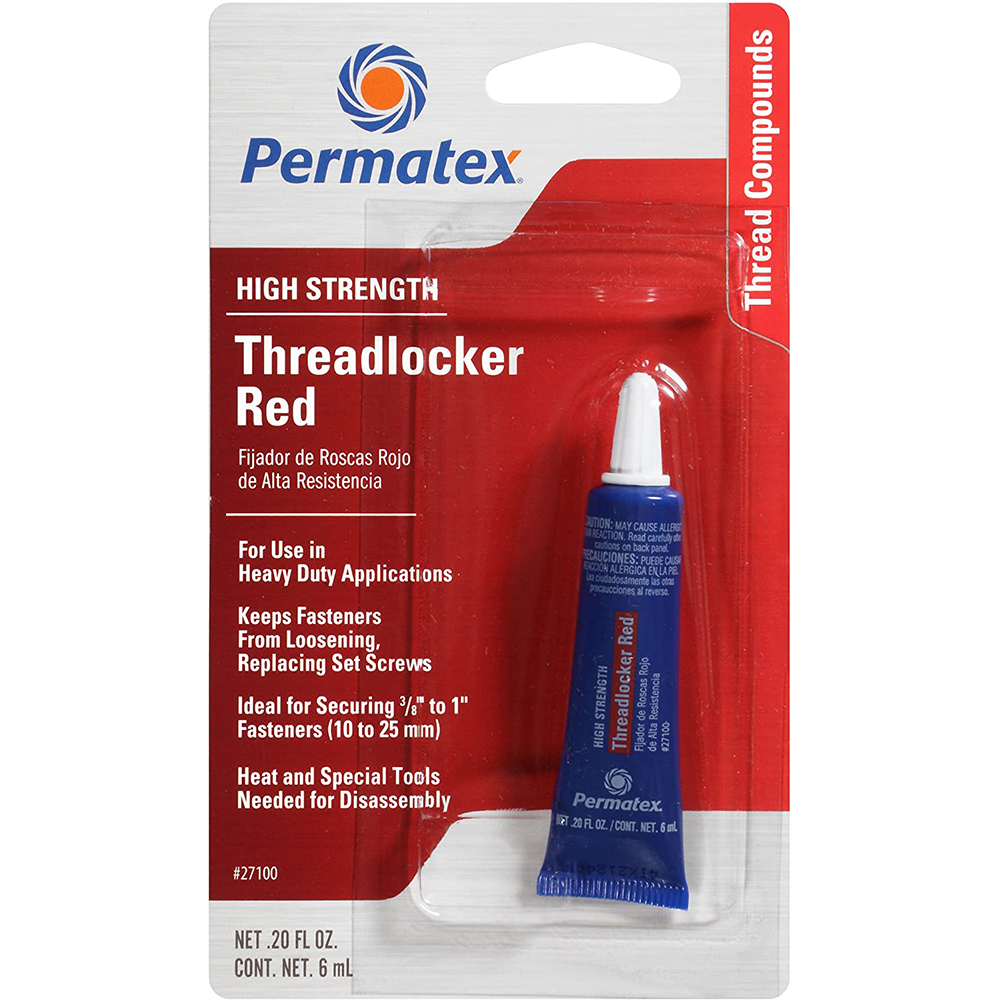 image for Permatex High Strength Threadlocker RED Gel Tube – 6ml