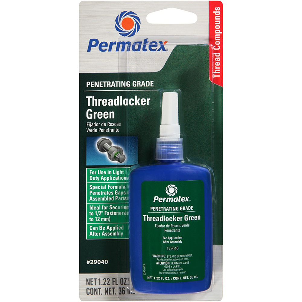 image for Permatex Penetrating Grade Threadlocker GREEN Tube – 36ml
