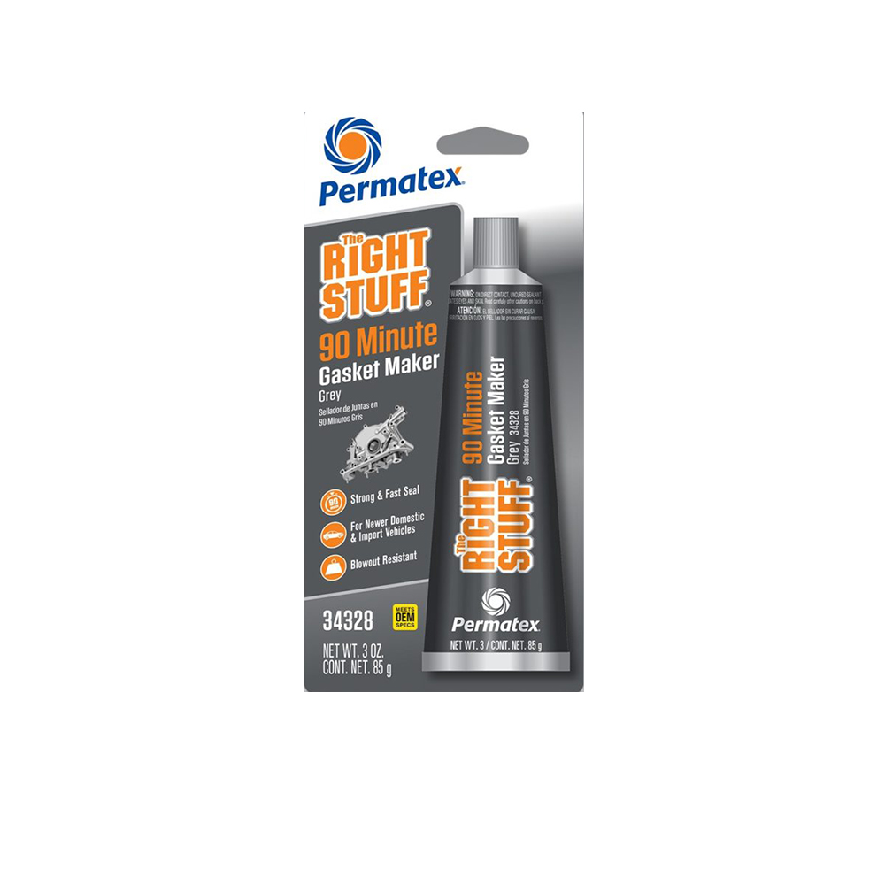 image for Permatex The Right Stuff® Grey Instant 90 Minute Gasket Maker – 3oz