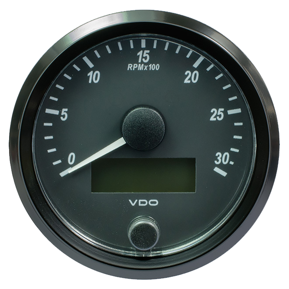 image for VDO SingleViu 80mm (3-1/8″) Tachometer – 3000 RPM