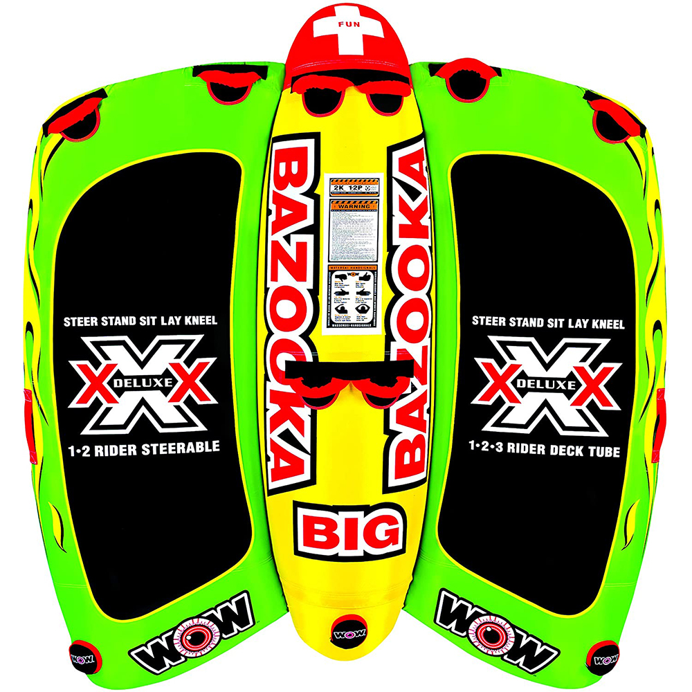 image for WOW Watersports Big Bazooka Towable – 4 Person