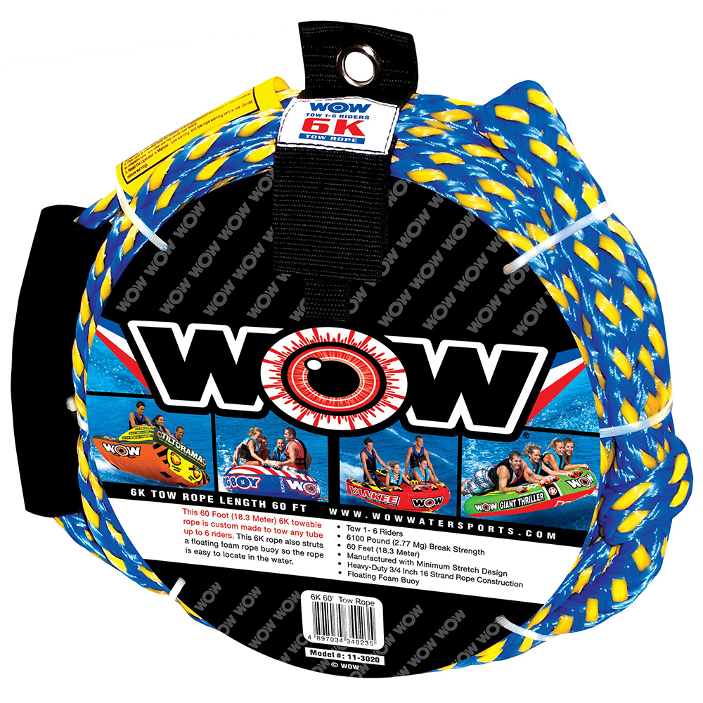 WOW Watersports 6K - 60&#39; Tow Rope CD-84858