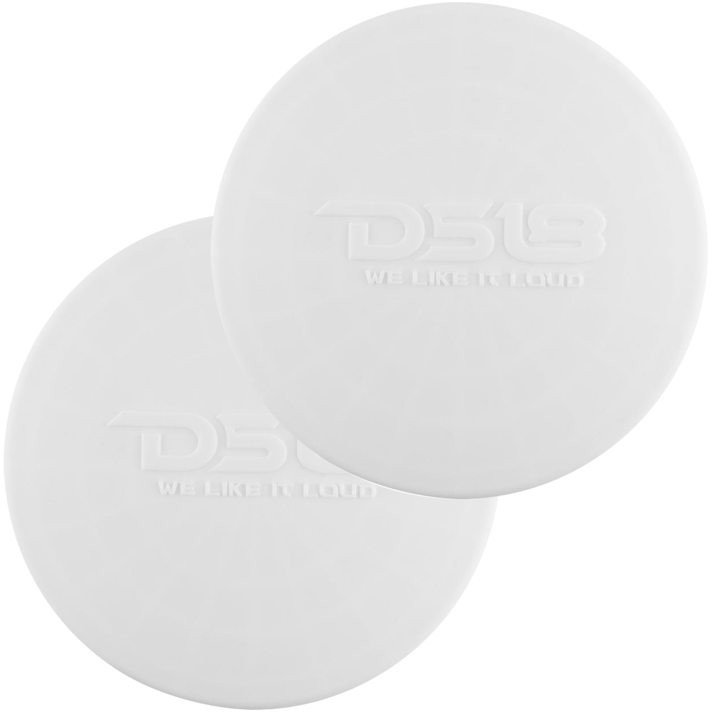 image for DS18 Silicone Marine Speaker Cover f/8″ Speakers – White