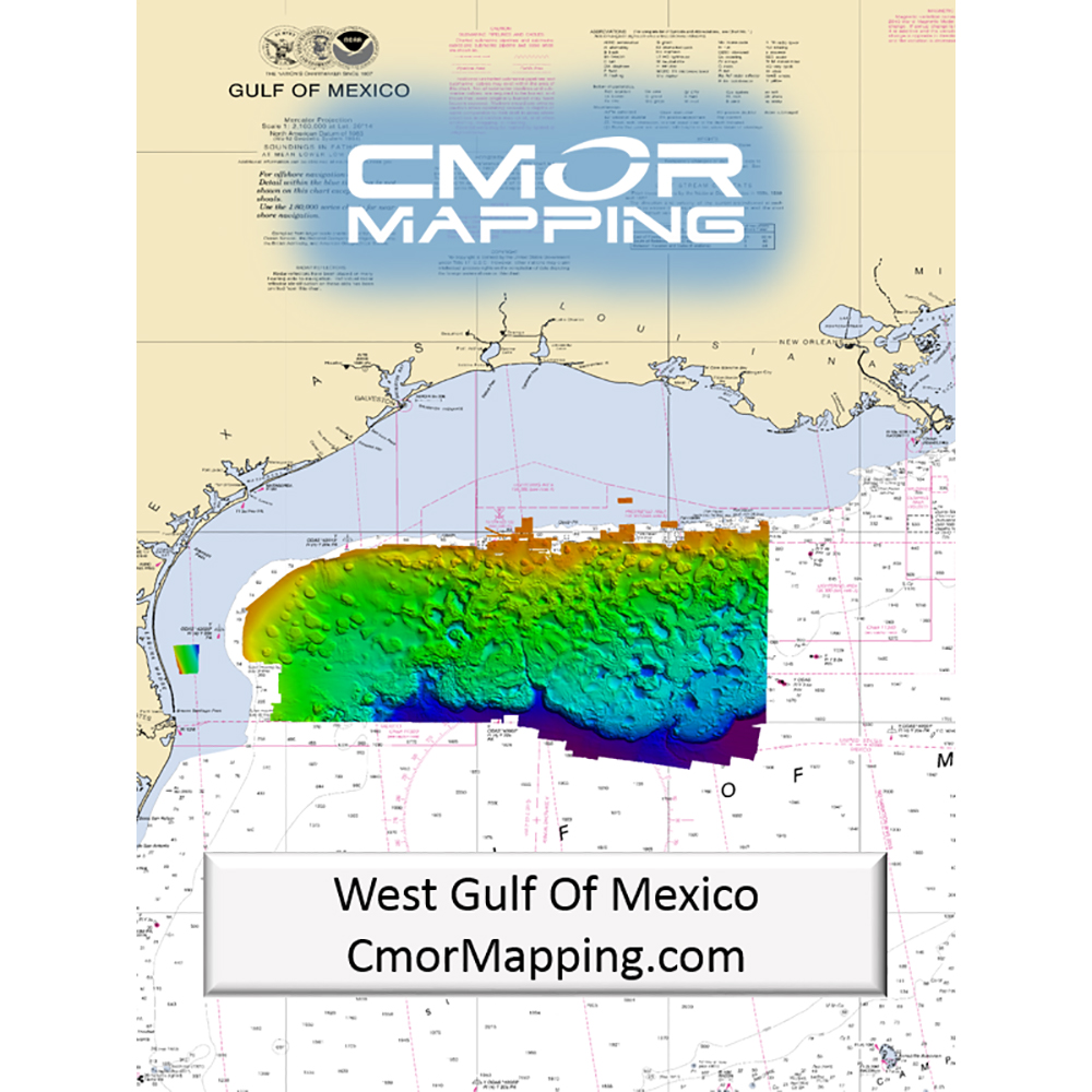 Furuno CMOR Mapping - West Gulf of Mexico f/TZT2 &amp; TZT3 CD-85721