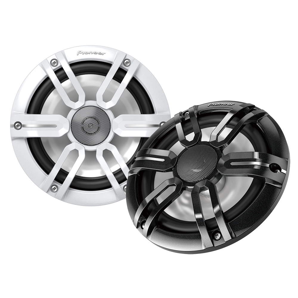 Pioneer 7.7&quot; ME-Series Speakers - Black &amp; White Sport Grille Covers - 250W CD-85723