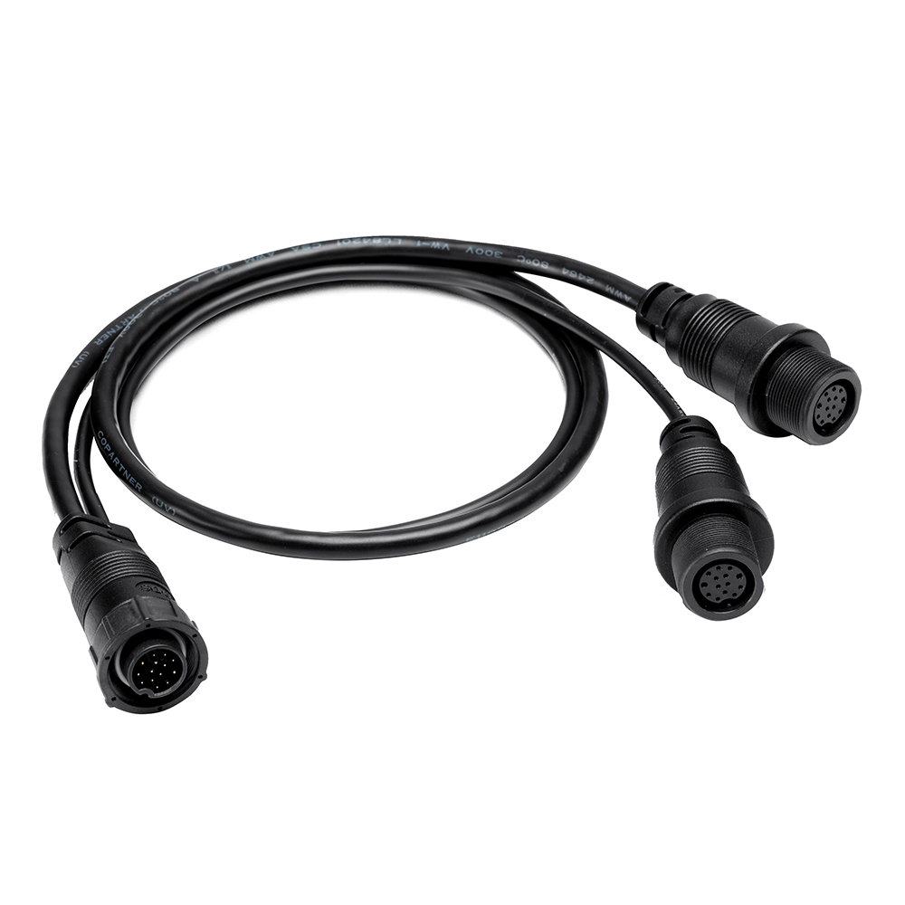 image for Humminbird 14 M SILR Y – SOLIX®/APEX® Side Imaging Left-Right Splitter Cable