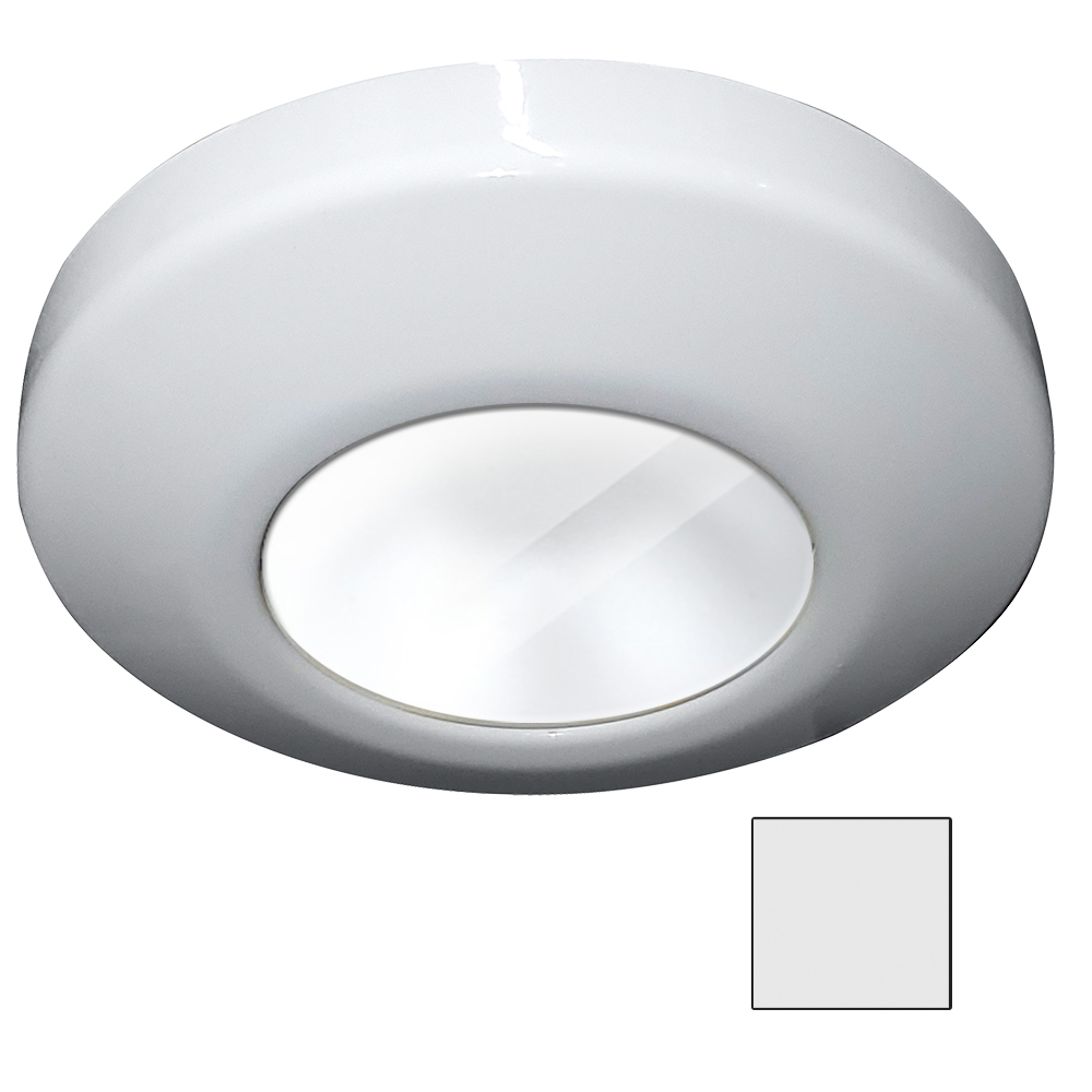 image for i2Systems Profile P1101Z 2.5W Surface Mount Light – Cool White – Off White Finish
