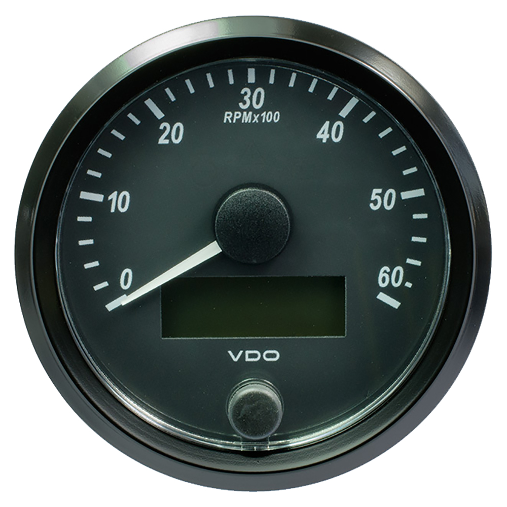 image for VDO SingleViu 80mm (3-1/8″) Tachometer – 6,000 RPM