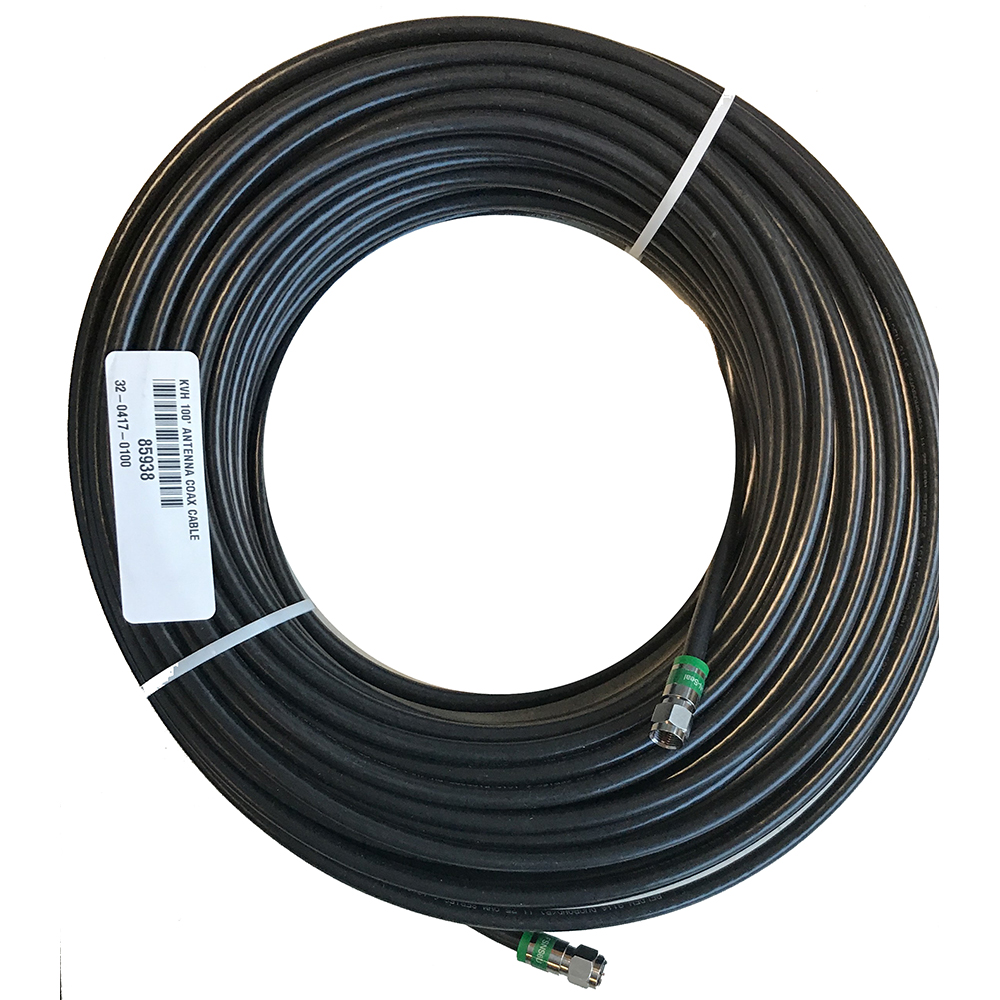image for KVH 50' RG-6 Coax Cable TV1, TV3, TV5, TV6 & UHD7 f/Connector Ends