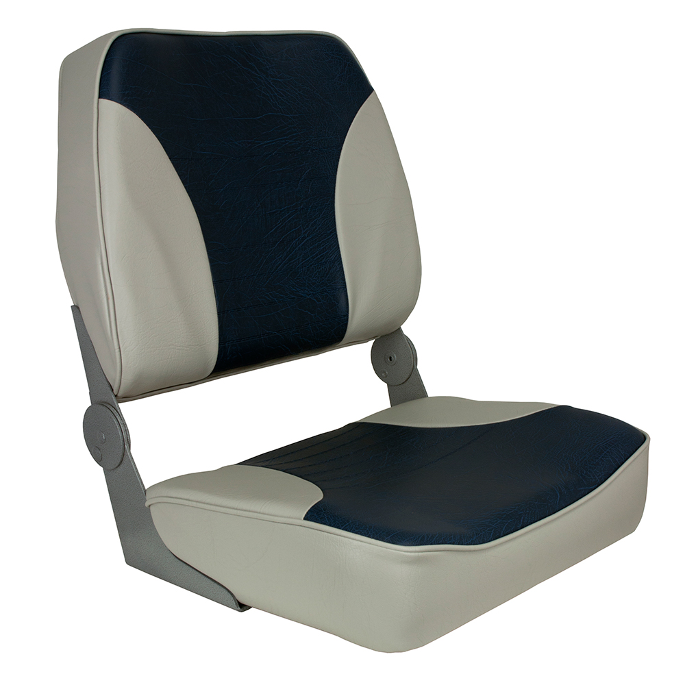 Springfield XXL Folding Seat - Grey/Blue - 1040691
