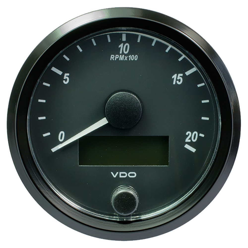 image for VDO SingleViu 80mm (3-1/8″) Tachometer – 2000 RPM