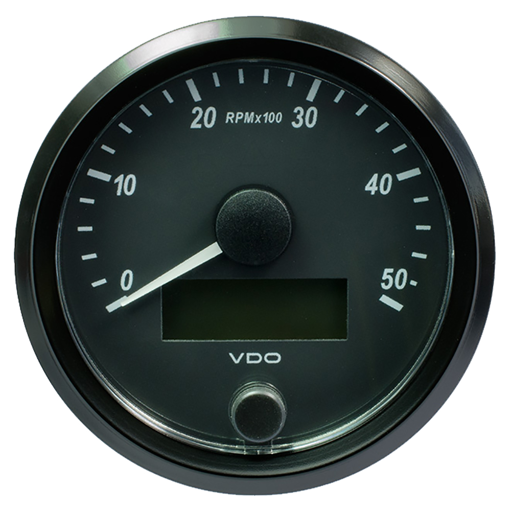 image for VDO SingleViu 80mm (3-1/8″) Tachometer – 5000 RPM