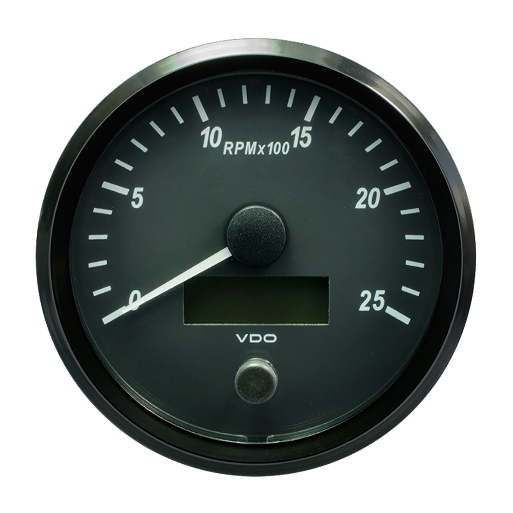 image for VDO SingleViu 100mm (4″) Tachometer – 2500 RPM