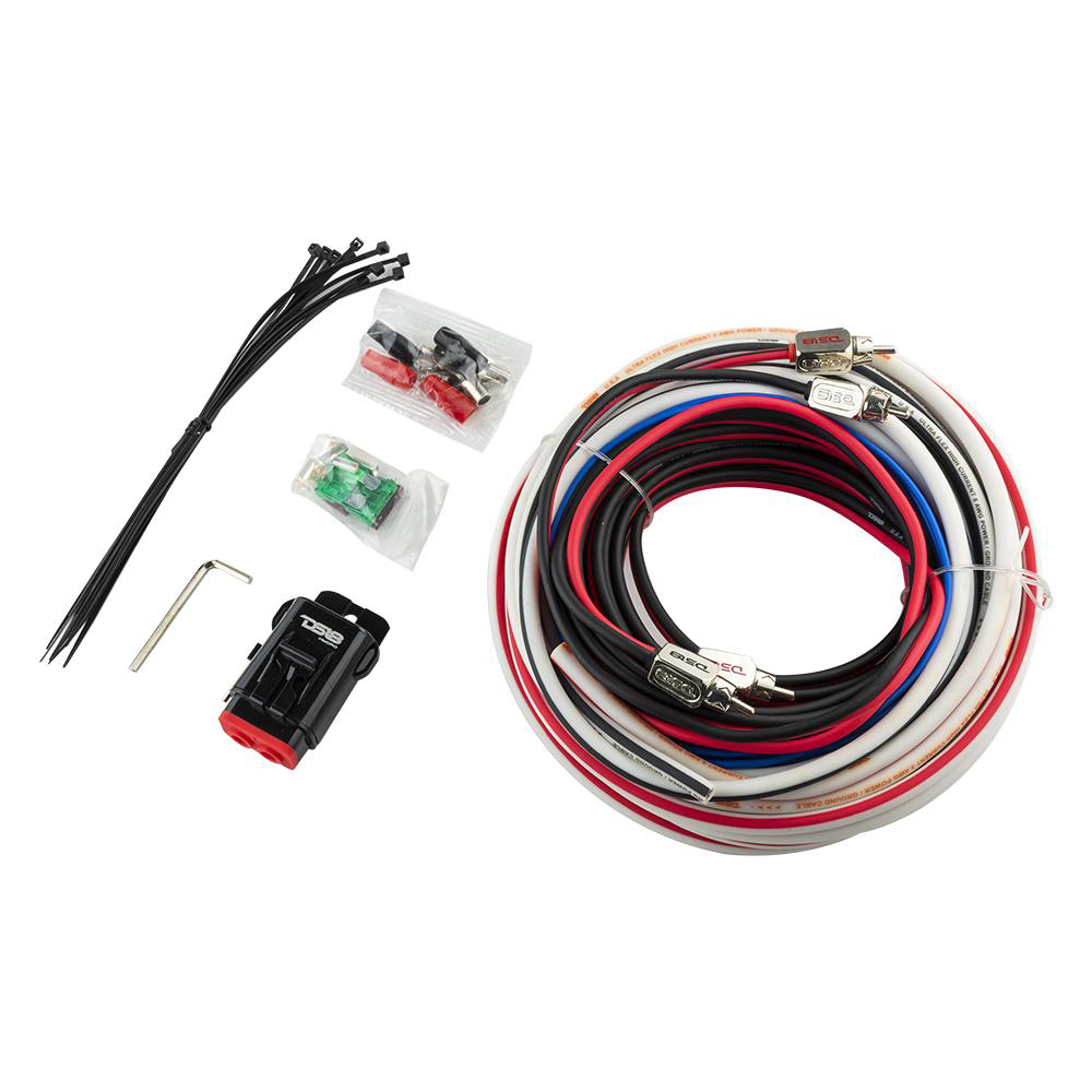 image for DS18 Hydro Power Amplifier Install Kit – 8GA