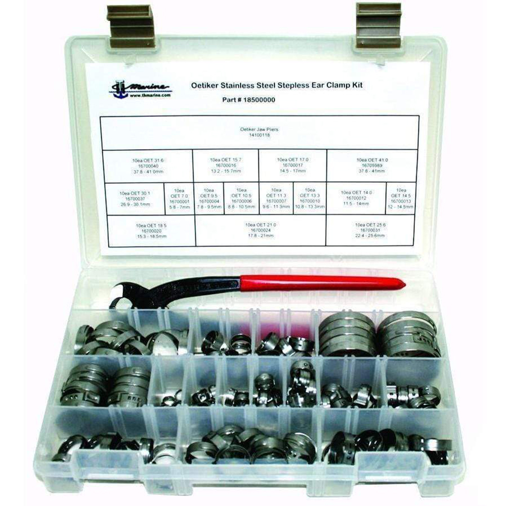 image for T-H Marine Oetiker Stepless Clamp Kit w/Pliers