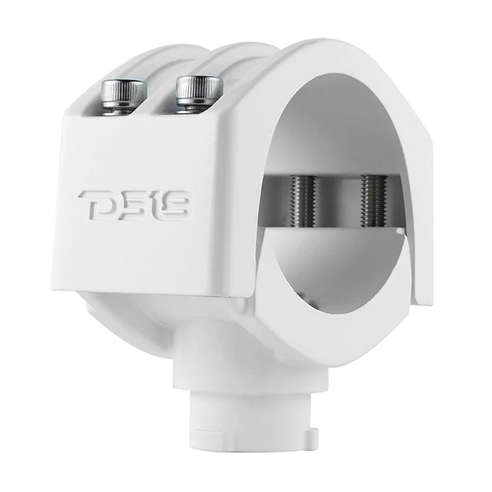 image for DS18 Hydro Clamp/Mount Adapter V2 f/Tower Speaker – White