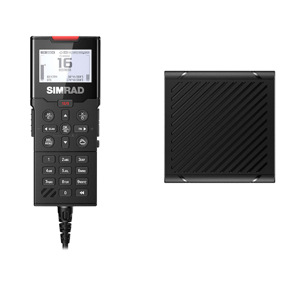 image for Simrad HS100 Wired Handset & Speaker for HS100/HS100-B VHF Radios