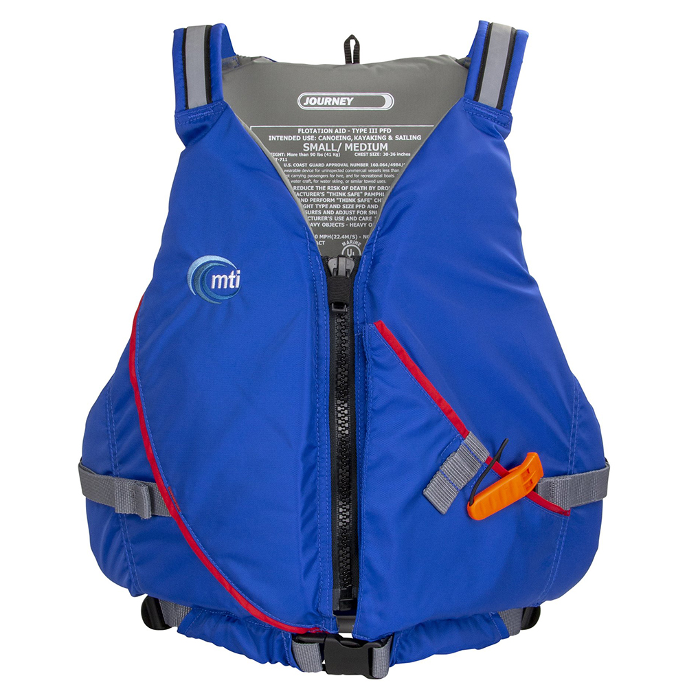 image for MTI Journey Life Jacket w/Pocket – Blue – X-Small/Small