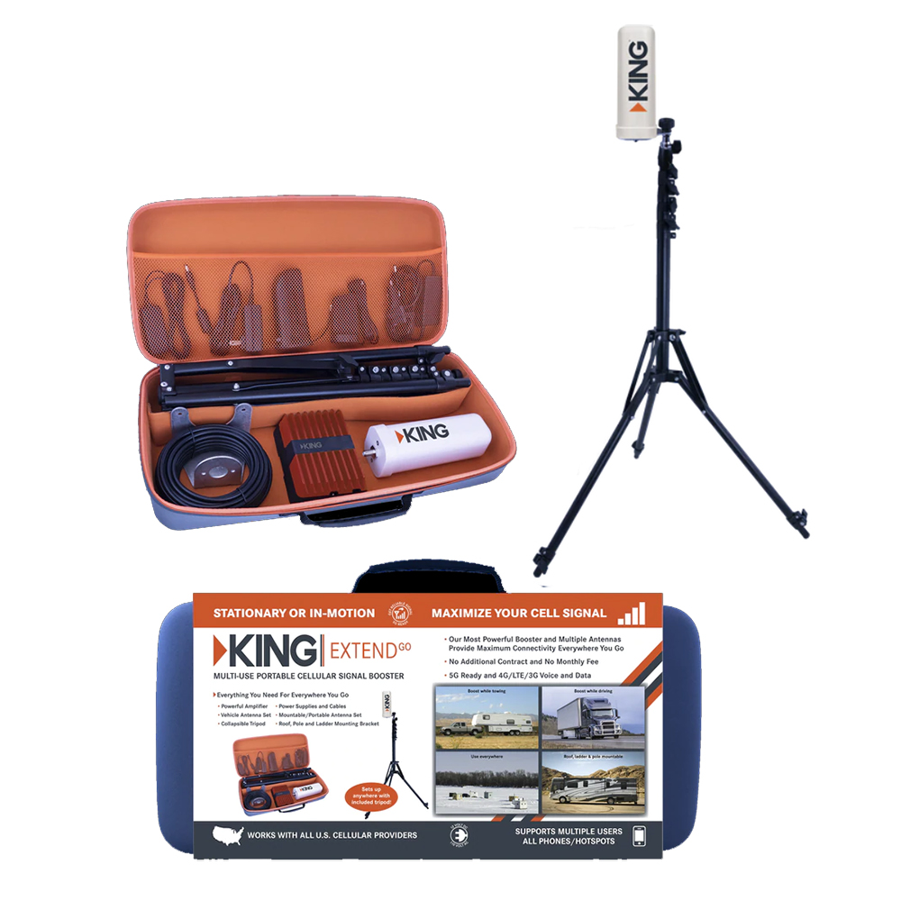 KING Extend Go Portable Cell Booster CD-86802
