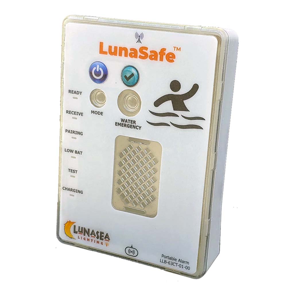 Lunasea Controller f/Audible Alarm Receiver w/Strobe Qi Rechargeable CD-87056