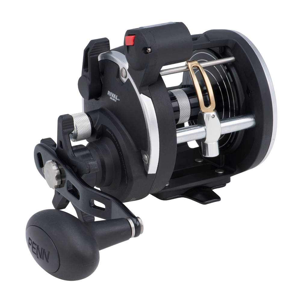 image for PENN RIV30LWLC Rival 30 Level Wind Reel w/Line Counter