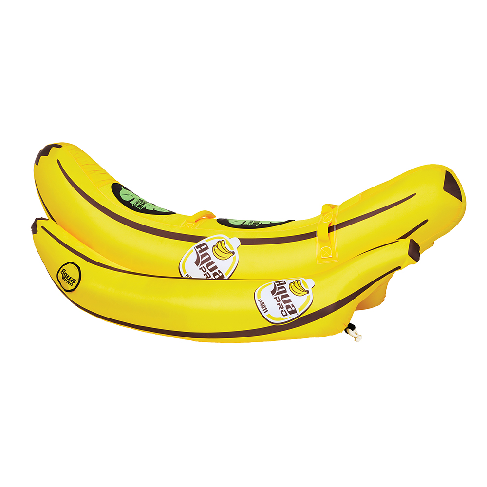 image for Aqua Leisure Aqua Pro 90″ Two-Rider Big Banana Towable