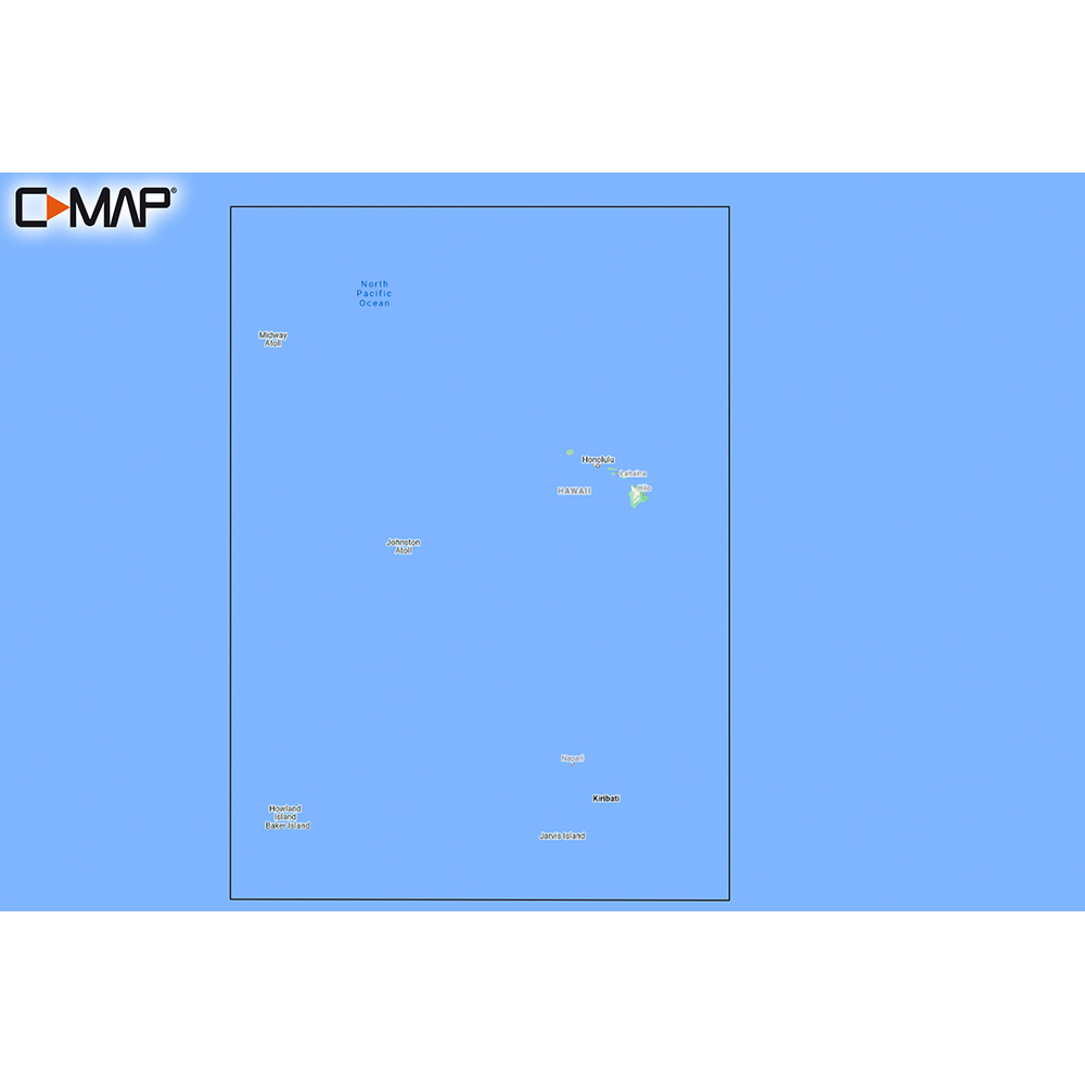 image for C-MAP M-NA-Y210-MS Hawaii Marshall Islands French Polynesia REVEAL™ Coastal Chart