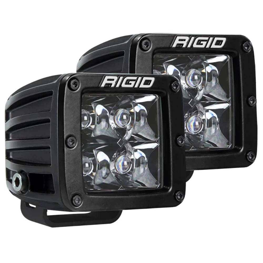 image for RIGID Industries D-Series Pro Dually Spot Surface Mount Pair – Midnight Edition