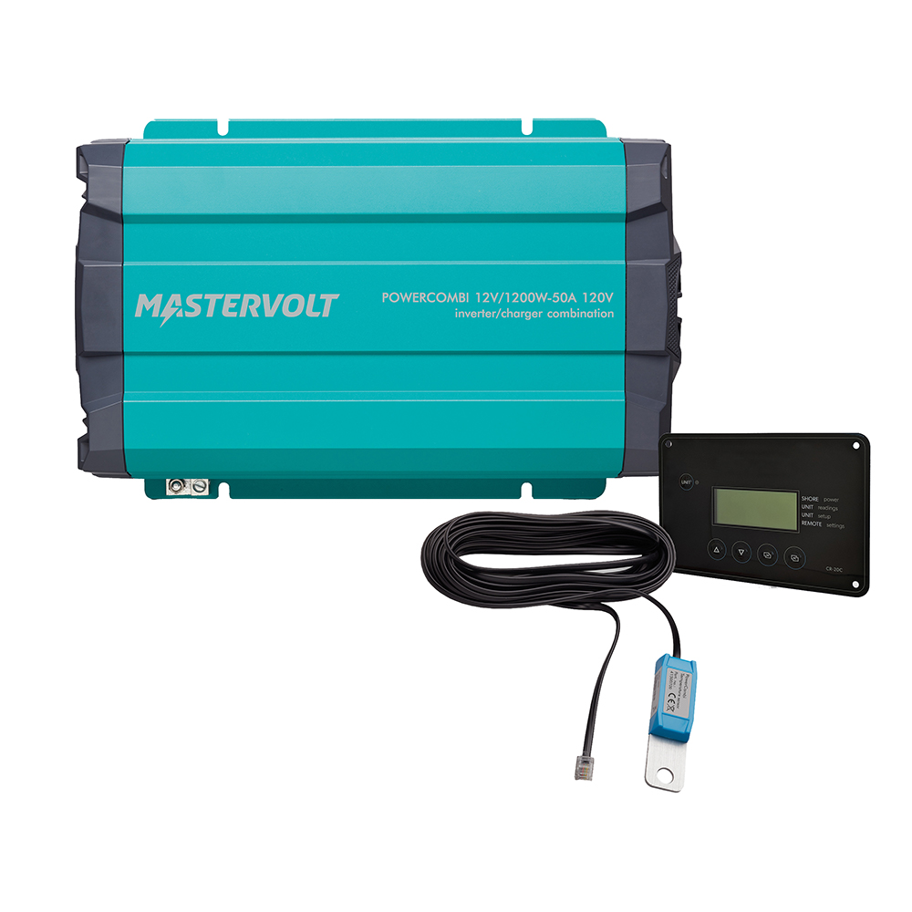 image for Mastervolt PowerCombi Pure Sine Wave Inverter/Charger – 1200W – 12V – 50A Kit