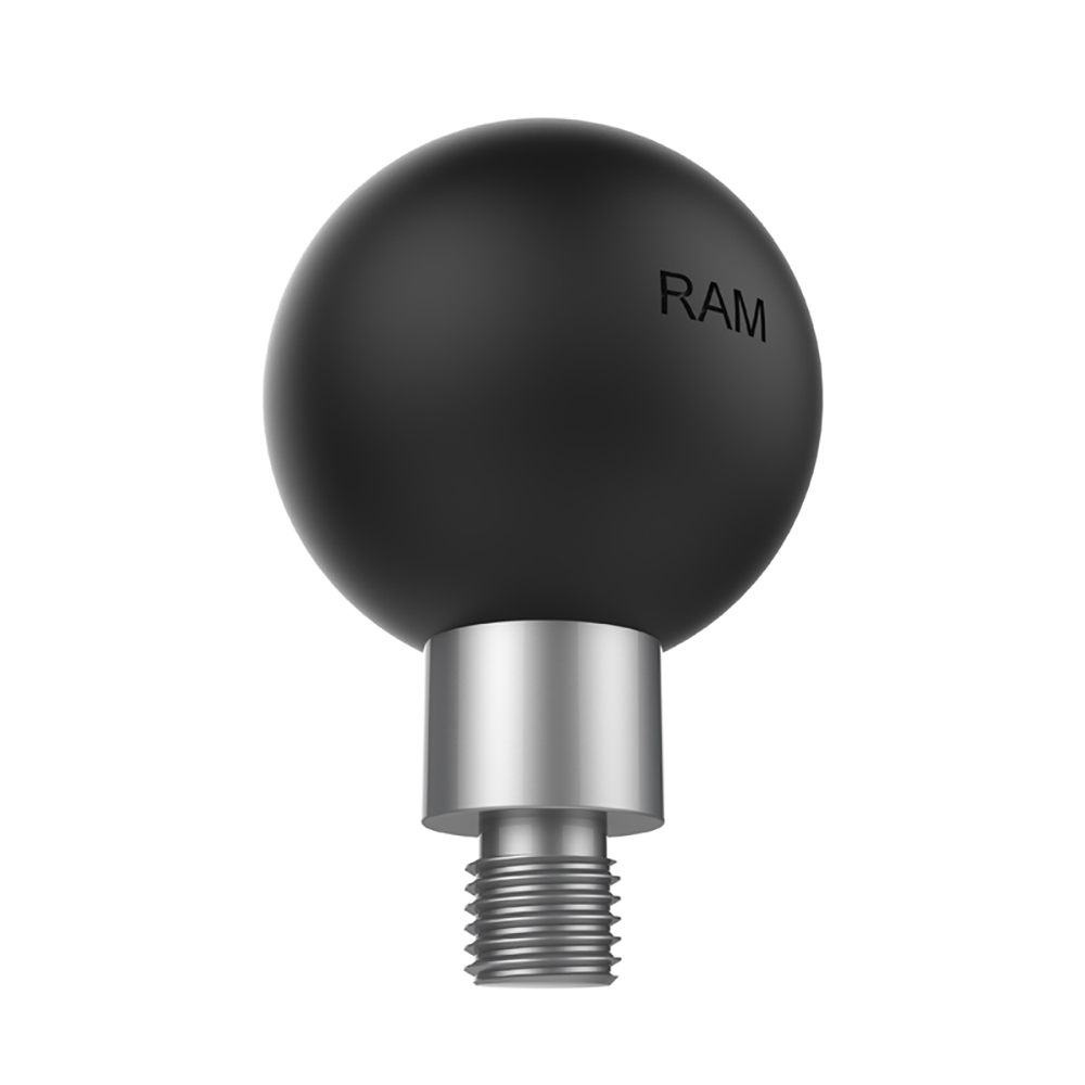 image for RAM Mount RAM® Ball Adapter w/M10 X 1.25″ Threaded Post