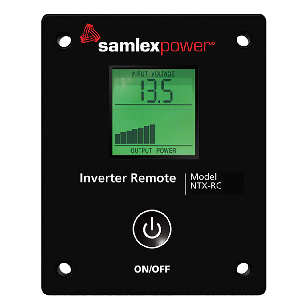 image for Samlex NTX-RC Remote Control w/LCD Screen f/NTX Inverters