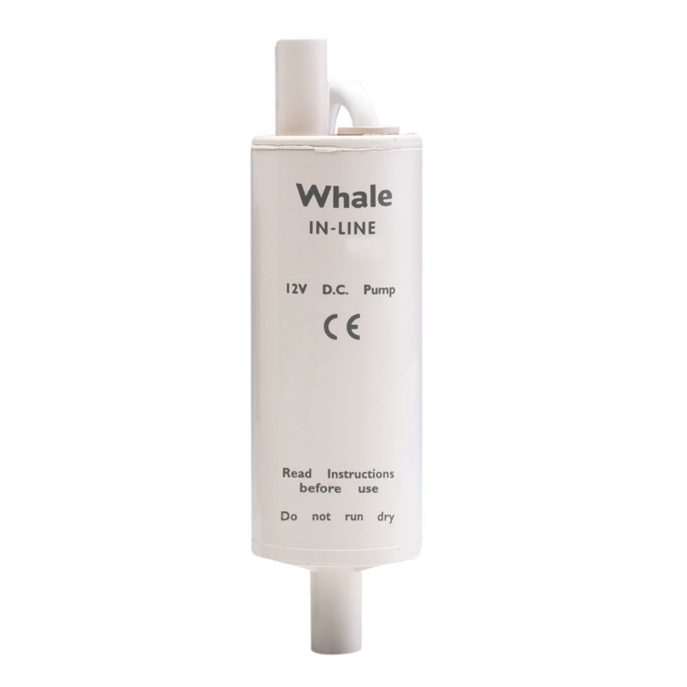 image for Whale Inline Electric Galley Pump – 13LPM – 12V