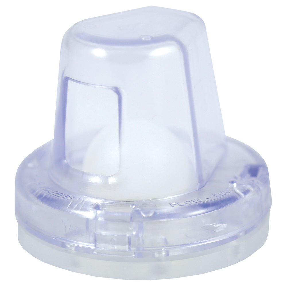 image for T-H Marine Flow-Max™ Ball Scupper – Clear