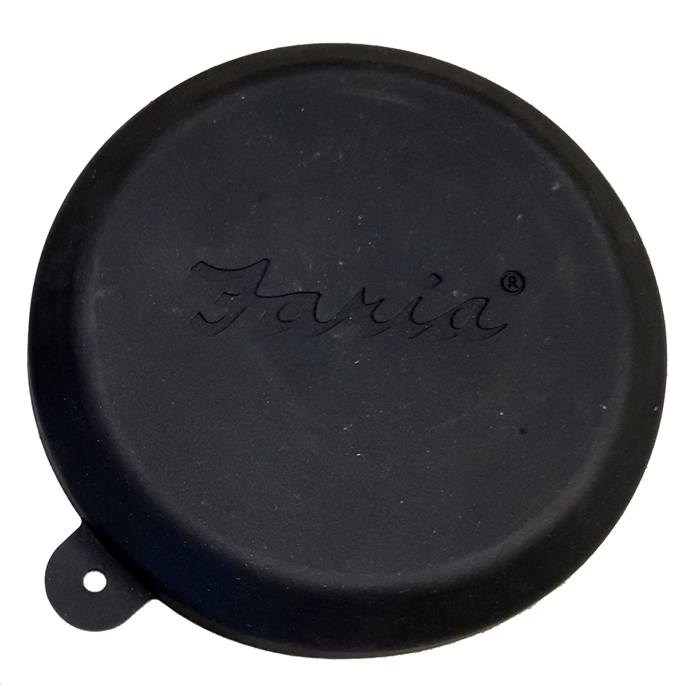 Faria 2&quot; Gauge Weather Cover - Black - 3 Pack CD-88612