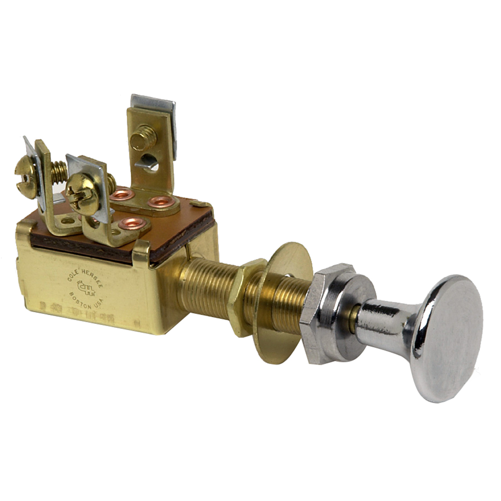 image for Cole Hersee Push-Pull Switch DPTT 3-Position Off-On-On