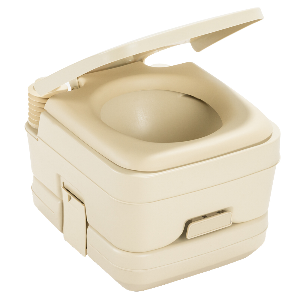 image for Dometic 962 Portable Toilet – 2.5 Gallon – Parchment
