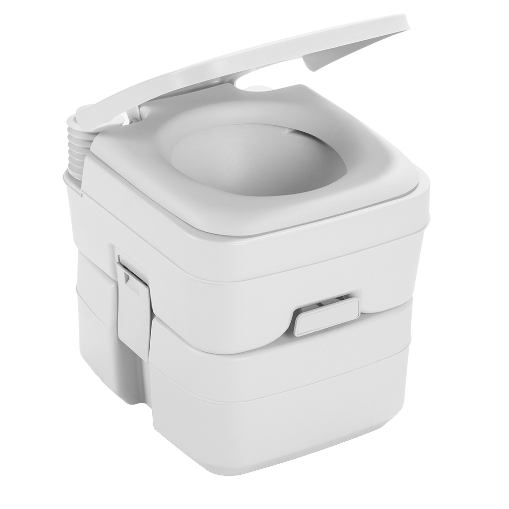image for Dometic 966 Portable Toilet – 5 Gallon – Platinum