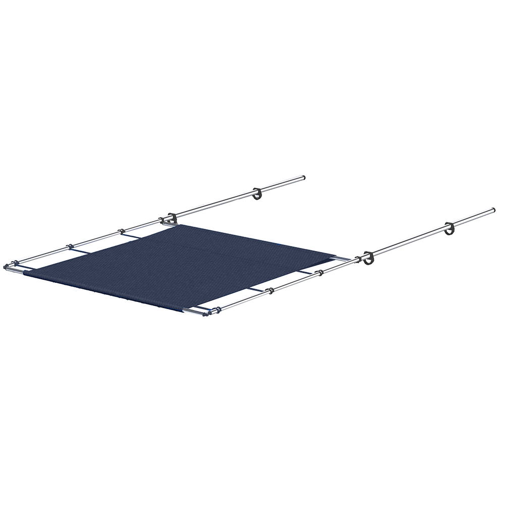 image for SureShade PTX Power Shade – 51″ Wide – Stainless Steel – Navy
