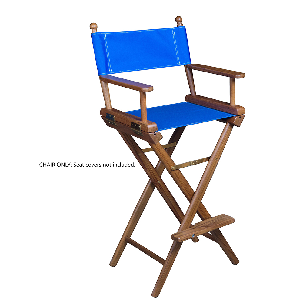 image for Whitecap Captain's Chair w/o Seat Covers – Teak