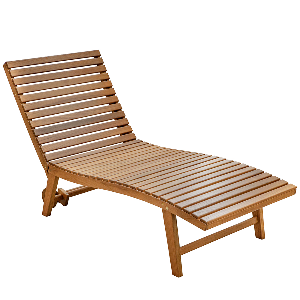 image for Whitecap Pool Lounge Chair – Teak