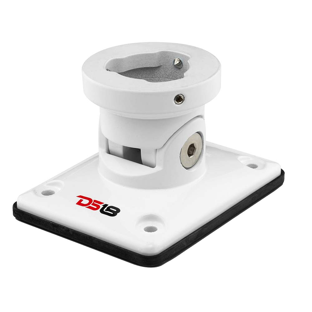 image for DS18 HYDRO Universal Flat Swivel Mount – White